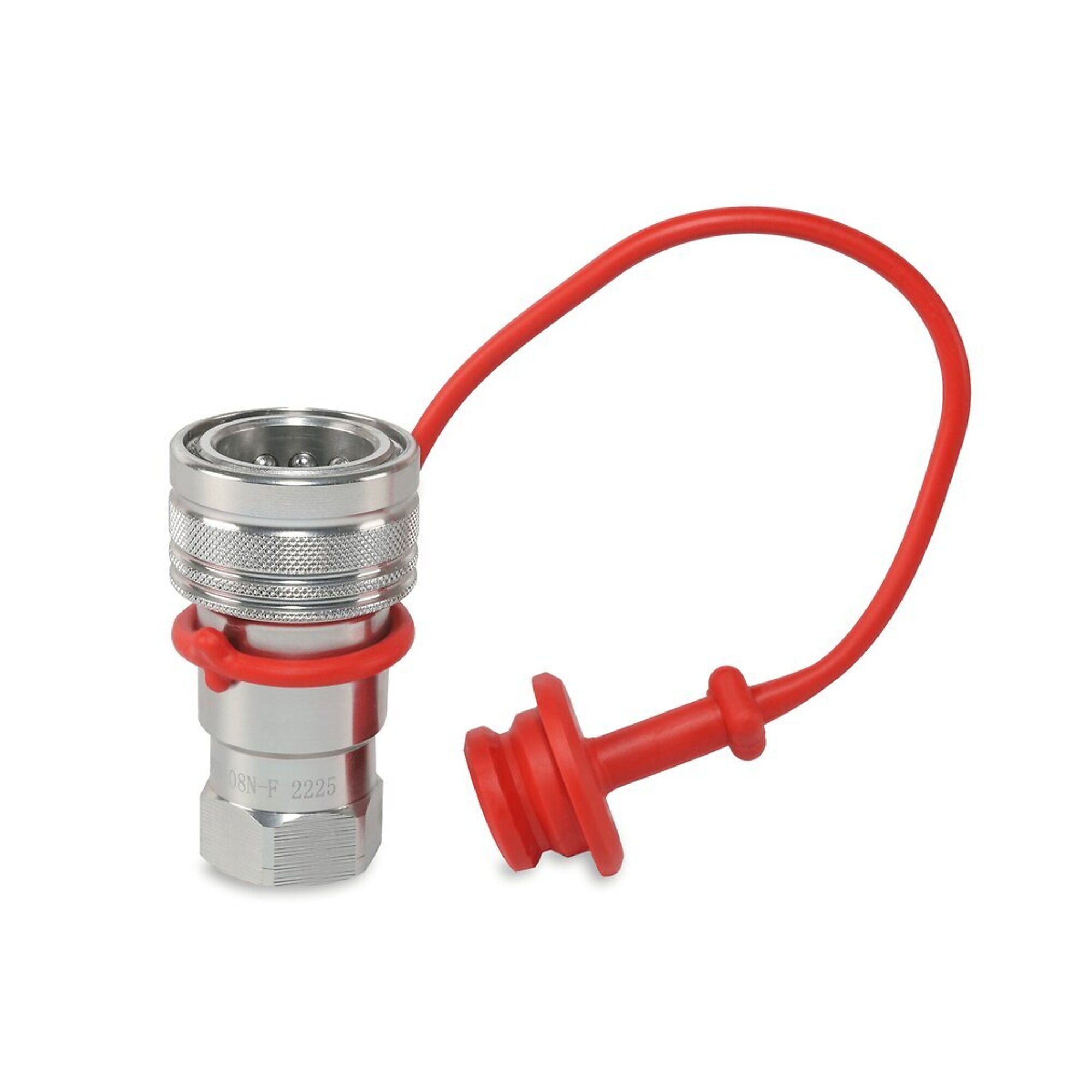 1/2? AG Hydraulic Quick Couplers Female - 1/2? NPT Port Poppet Valve